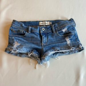 Abercrombie Cute Stretch Jean Shorts